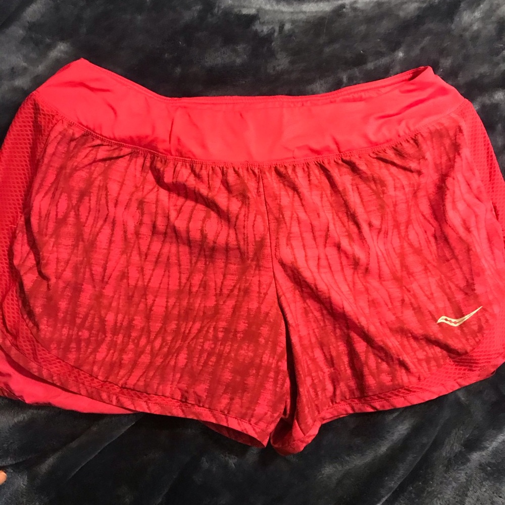 EUC Saucony running shorts